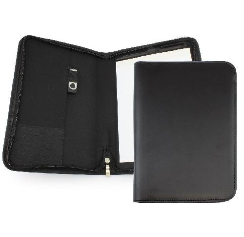 Clapham PU A5 Zipped Conference Folder 